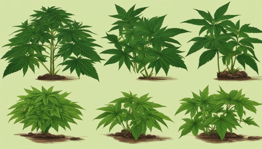 Cannabis-Typen